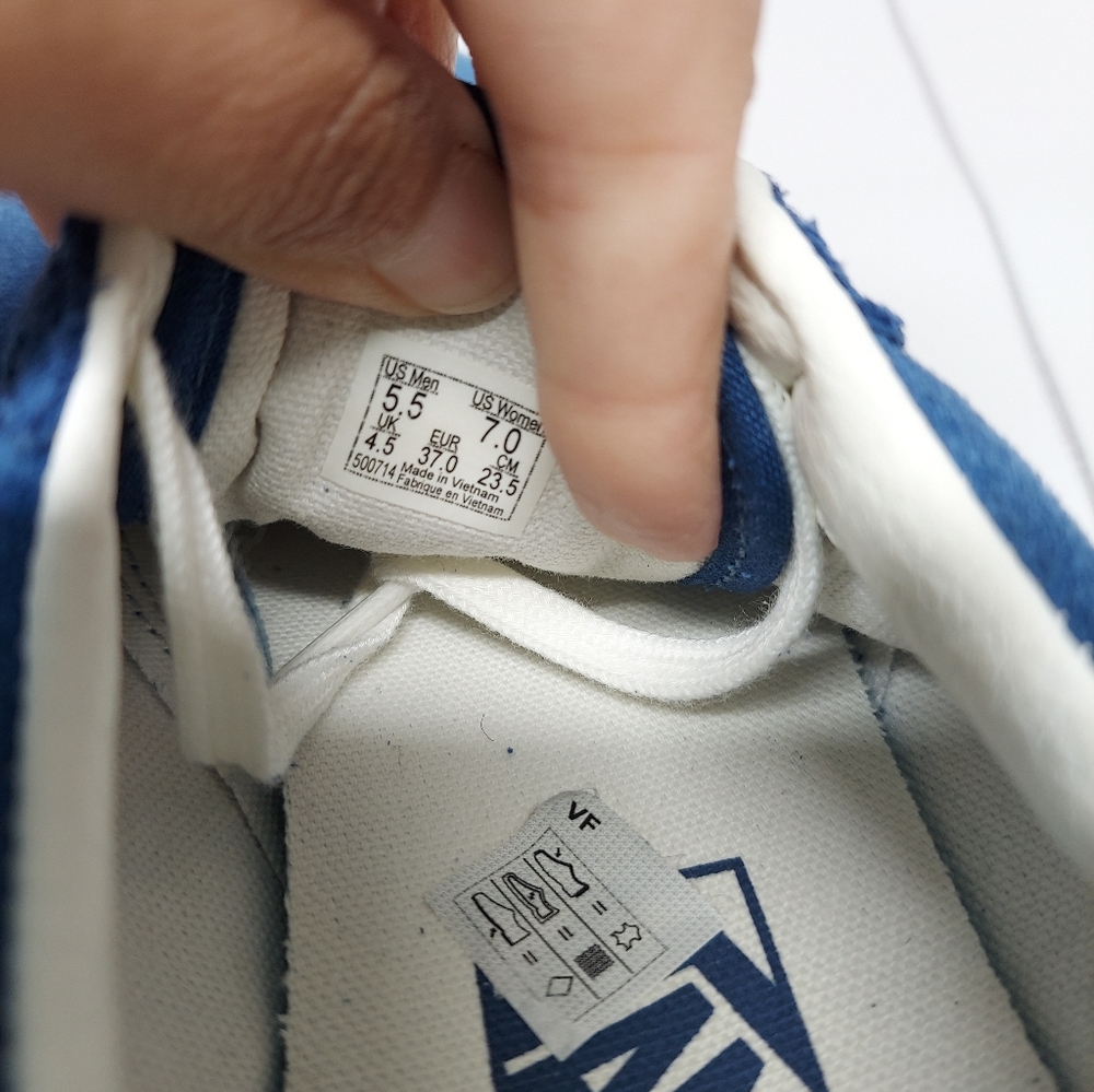 Vans Old Skool Lowpro In Blue - Picture 8 of 11